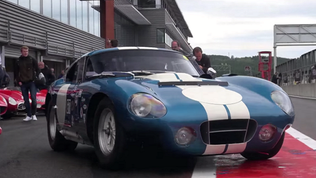 Carroll Shelby’s Personal Daytona Roars Around Spa-Francorchamps
