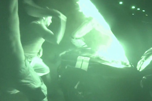 Video: Nitrous Backfire During A Race Burns Mustang Down In Flames