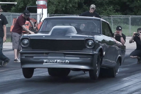 Video: Street Outlaws' "Daddy Dave" Debuts New Chevy II