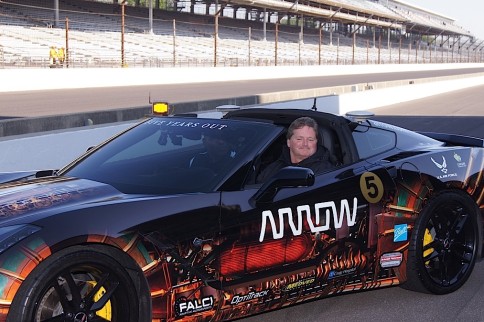 Paralyzed Racer Drives Corvette Using Just His Head