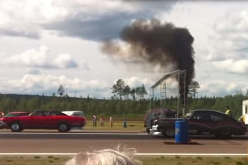 Cadi Gasser Rolling Coal Swedish Style!