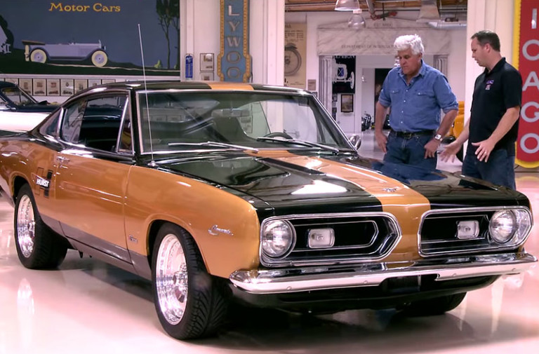 Video: Jay Leno Takes A Spin In A 1967 Hurst Barracuda
