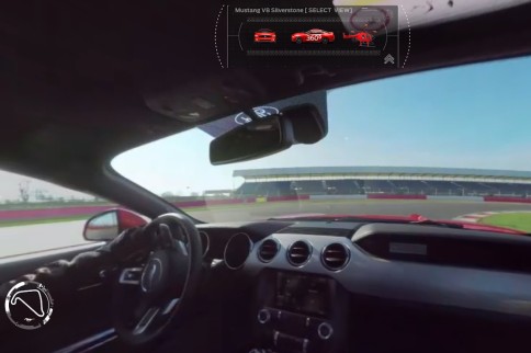 Video: Sit Shotgun For A Mustang Hot Lap Around Silverstone