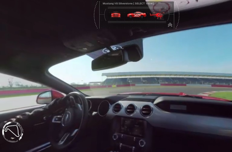 Video: Sit Shotgun For A Mustang Hot Lap Around Silverstone