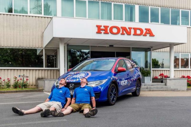 Fergal McGrath and Julian Warren were exhausted and happy to be back after their Journey.
