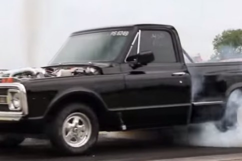 Brett Deutsch's Diesel-Powered C10 Pickup Runs New Personal Best
