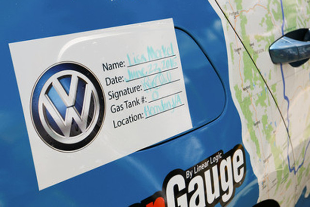 Fuel stops were logged and tracking mileage tracking was done by Guinness.