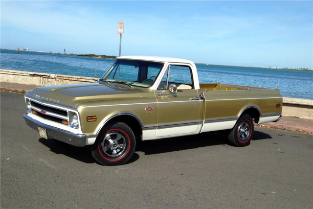 This 68 C-10 Pickup is an example of the trucks on the docket. 