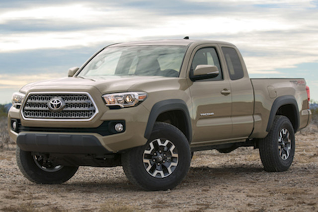 2016 Toyota Tacoma, will not be getting the TRD Pro trim like the Tundra.