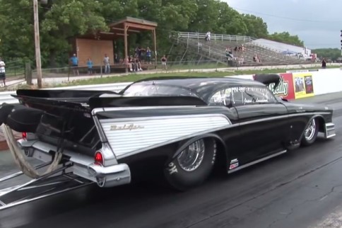 Video: Listen To This 1957 Chevy Pro Mod's Screaming Supercharger