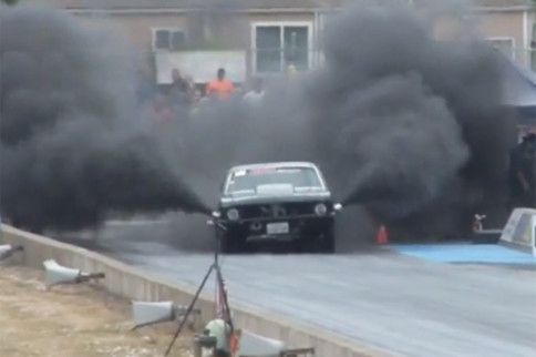 Idaho Rob Coddens Smacks The Wall In Diesel-Powered Nova
