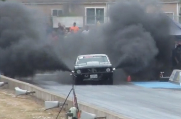 Idaho Rob Coddens Smacks The Wall In Diesel-Powered Nova