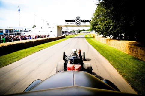 Don Garlits And Swamp Rat 1 Attend England's Goodwood Festival