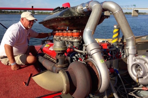 Video: Watch A Twin-turbo Allison V12 Unlimited Hydroplane In Action