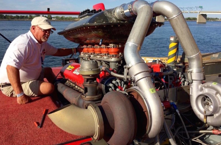 Video: Watch A Twin-turbo Allison V12 Unlimited Hydroplane In Action