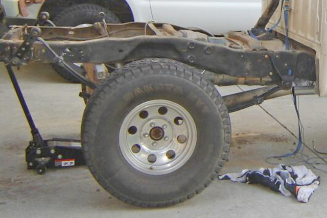Leaf Springs Replacement Using Factory Mounts