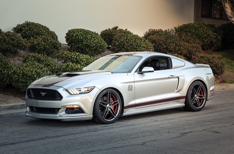 Video: Watch Chip Foose Melt The Tires On the MMD By Foose '15 Stang