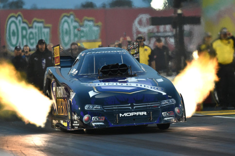 Jack Beckman Thunders To Funny Car National Record At Sonoma