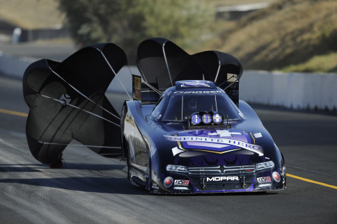 Jack Beckman Thunders To Funny Car National Record At Sonoma