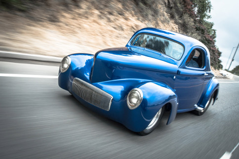 Video: Wheelstanding, Burger-Fueled Willys Visits Leno’s Garage