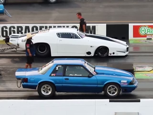 Video: Pro Mod's Summers Spots Renegade Car 2 Second Headstart