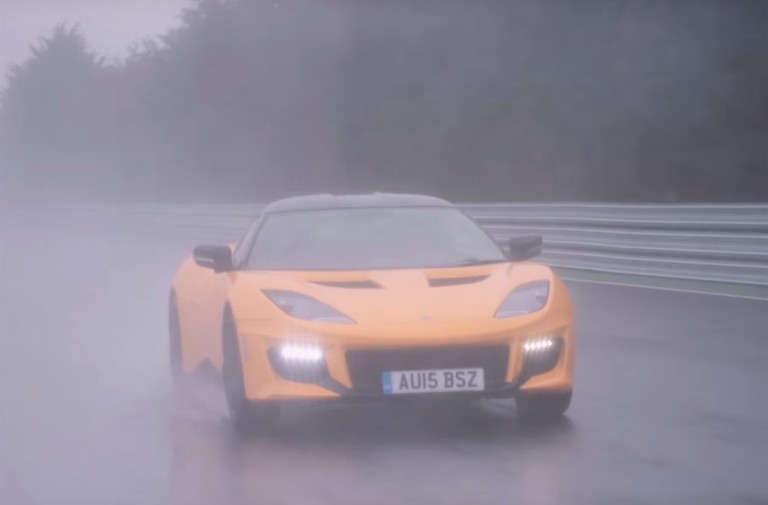 Video: XCar Flogs The New Lotus Evora 400 In The Rain