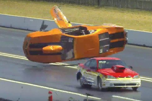 Video: Comp Racer Dale Giroux Unhurt In Upside Down Crash