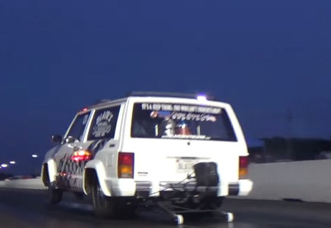 Video: World's Quickest Jeep Goes For A Wild Ride