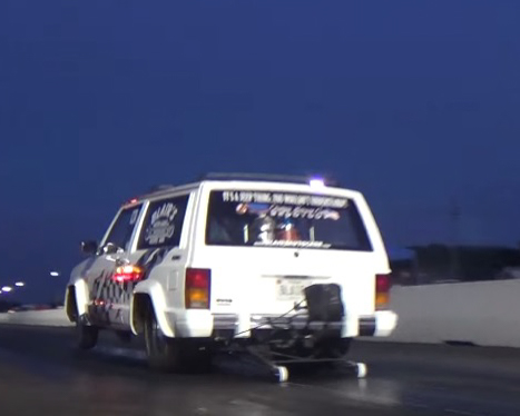 Video: World's Quickest Jeep Goes For A Wild Ride