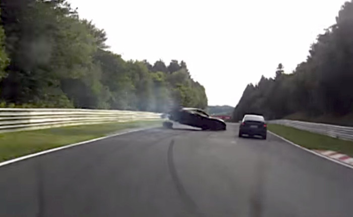 Video: C6 Z06 Loses a Wheel on The Nürburgring