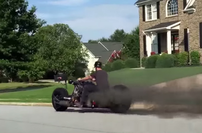 Video: AWD Hydrostatic Diesel Motorcycle