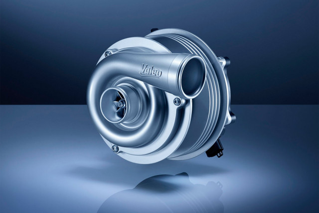 Some engineers tell us that we're going to start seeing electric turbochargers on production vehicles within the next five years. Image via Valeo.com