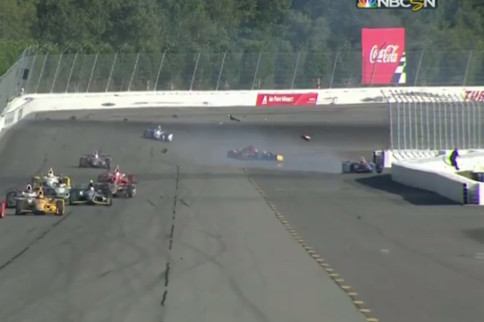 Horrible Crash Leaves IndyCar Driver Justin Wilson Comatose (UPDATE)