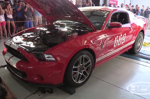 Video: 1,200+ Wheel Horsepower Shelby GT500 On The Dyno