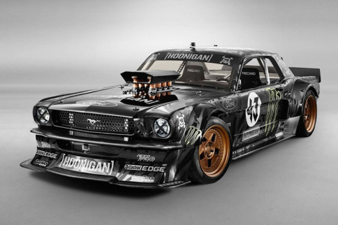 Video: Ken Block Tears Around Silverstone in the 845hp Hoonicorn