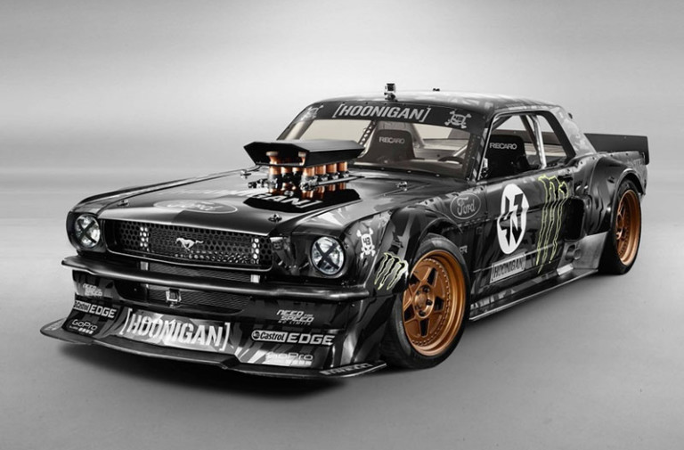 Video: Ken Block Tears Around Silverstone in the 845hp Hoonicorn