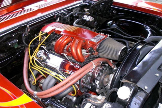 Although it's only a 350 SBC, the TPI engine sounds great and provides plenty of torque. 