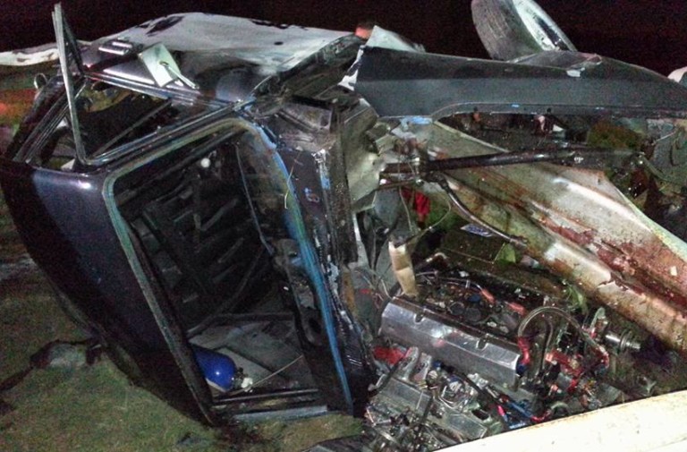 Video: Violent Crash During Grudge Race At Texas Raceway
