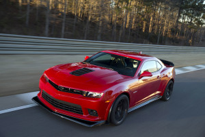 The 505 horsepower, naturally aspirated LS7 that powers the Camaro Z28 revs to 7000 rpm.