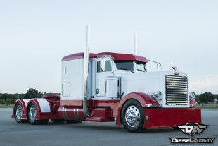 Custom 379 Peterbilt Named Mi Orgullo - "My Pride"