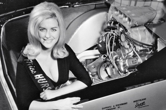 Linda Vaughn was arguable the most well known of the "Hurst Girls".