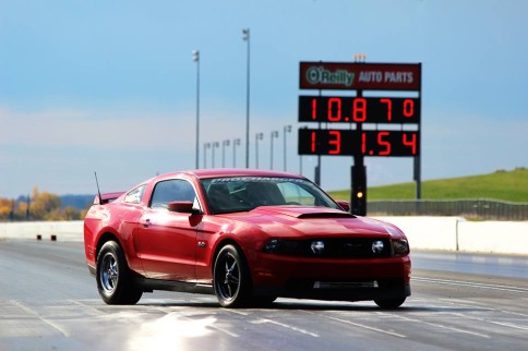 Video: 5.0L Mustang With i-1 ProCharger and Headers Runs 10s