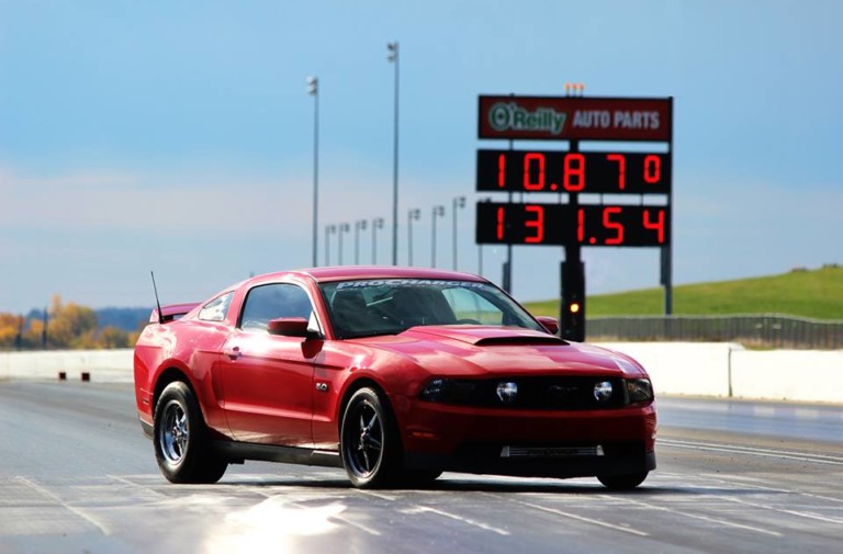 Video: 5.0L Mustang With i-1 ProCharger and Headers Runs 10s