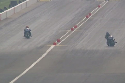 Video: NHRA PSM Rider Joe DeSantis' Fightening U.S. Nats Crash