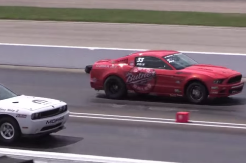 Video: NHRA Factory Stock Showdown Eliminations From Indy