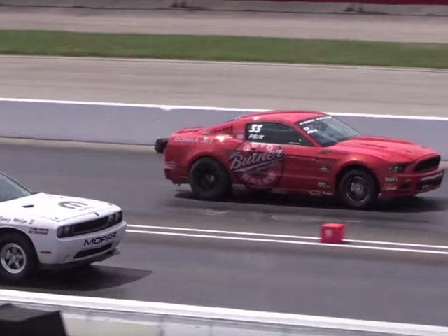 Video: NHRA Factory Stock Showdown Eliminations From Indy