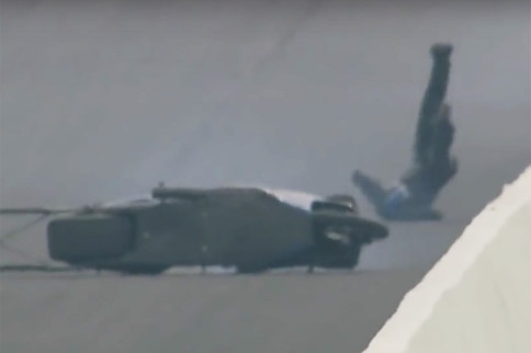 Video: NHRA PSM Rider Joe DeSantis' Fightening U.S. Nats Crash