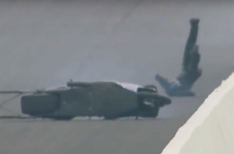 Video: NHRA PSM Rider Joe DeSantis' Fightening U.S. Nats Crash