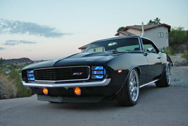 resto-modded 1969 Camaro