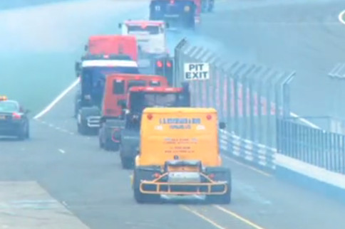 Video: Truck Racing Like You've Never Seen It!